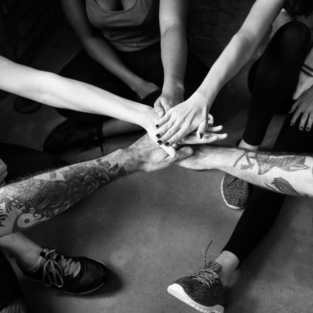 Yoga Practice Exercise Class Concept