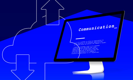 Cloud Computing Network Connection Concept