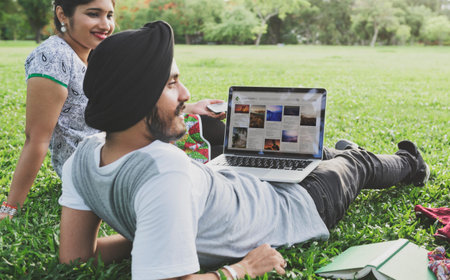 Indian Ethnicity People Interacting Concept