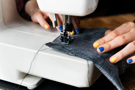 Fashion Design Sewing Machine Concept