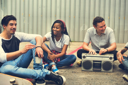 Music Entertainment Lifestyle Media Concept