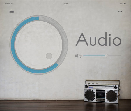 Music Video Player Multimedia Concept