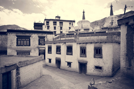 Antique Ancient Building Culture Tiksey View