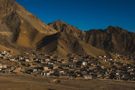 Hill Terrain Remote Residential Area