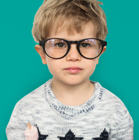 Little Boy Kid Adorable Cute Portrait Ice Pop Sweet