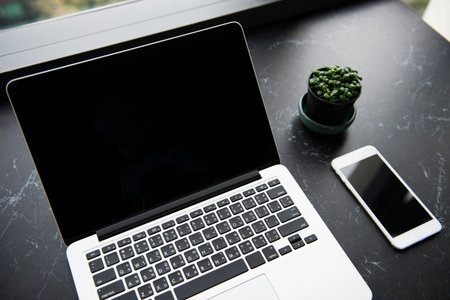 Work Station Table Business Technology