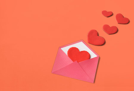 Love Letter Hearts Romance Lovey Dovey