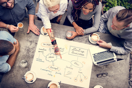 Collaboration Connection Team Brainstorming Unity