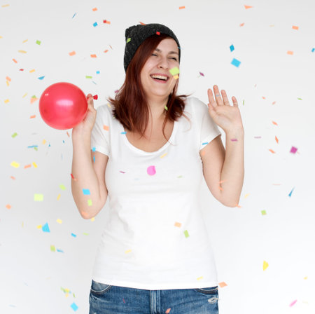 Studio People Shoot Portrait Isolated