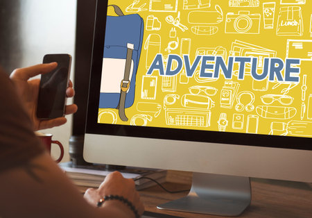 Adventure Discovery Holiday Travel Icon