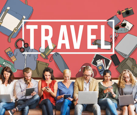 Travel Trip Journey Packing Concept