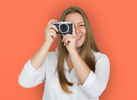 Studio People Shoot Portrait Isolated