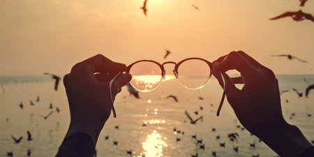 Beauty Nature Outdoors Outside Sunlight Holding Glasses