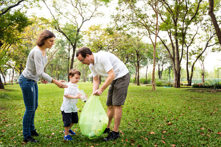 Family Volunteer Charity Leisure Activity