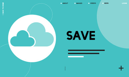 Cloud Computing Data Icon Sign