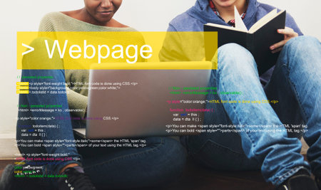 Web design is about layout of the interface.