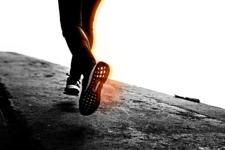 Woman Running Exercise Active Strong Wellness Healthcare