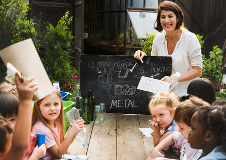 Recycle conservation environmental study teaching