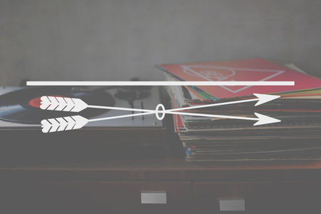 Arrow Emblem Icon Banner Badge Graphic