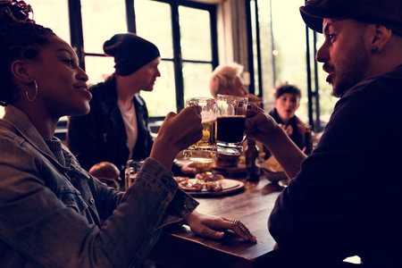 Hands Hold Beverage Beers Bottle Cheers