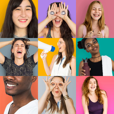 Studio People Collage Youth Concept