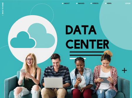 Cloud Computing Data Icon Sign