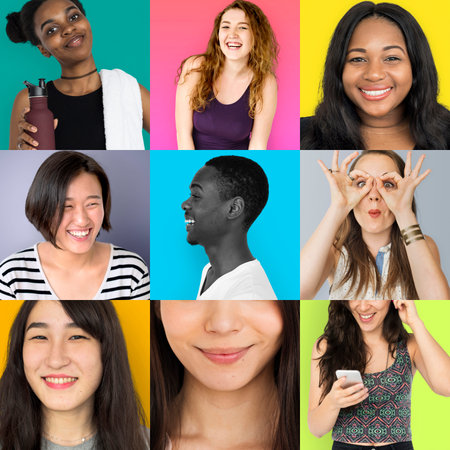 Studio People Collage Youth Concept