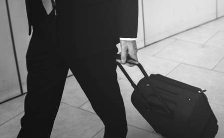 Businessman Traveler Journey Business Travel