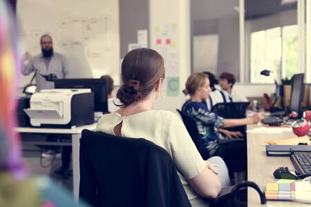 Startup Business People Working in Office