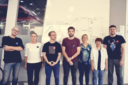 Startup Business People Teamwork Cooperation Workshop