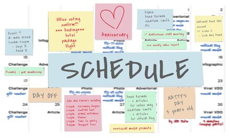 Schedule Memo Note Post Appointment Meeting Reminder