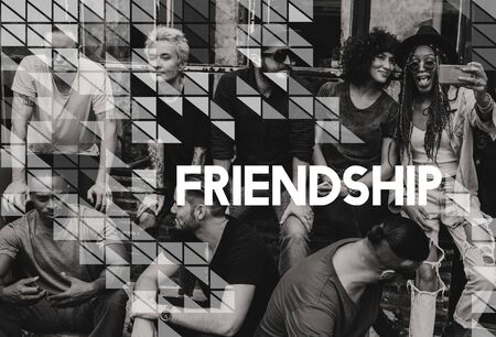 Diversity Group of Friendship Togetherness Society Socialize