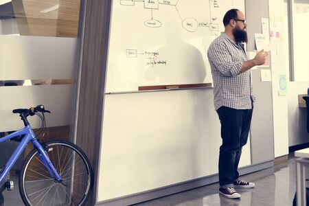 Startup Business People on Presentation Workshop