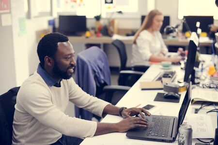 Startup Business People Working in Office