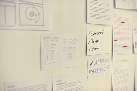 Planning strategy on the wall
