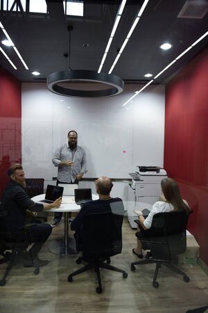 Business people working workplace coorporation