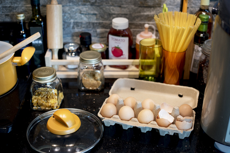 Food ingredient preparation in the kitchen