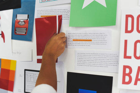 Startup Business Board Showing Task Strategy Plan Mission