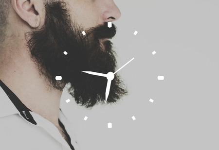 Watch Clock Time Badge Banner