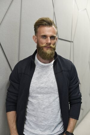 Man casual studio portrait shoot