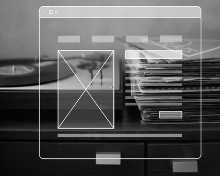 Create Website Layout Blank Banner