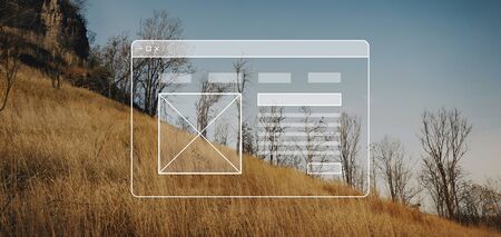 Create Website Layout Blank Banner