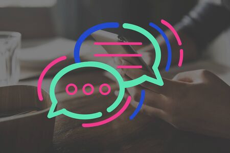 Communication Connection Speech Bubble Concept