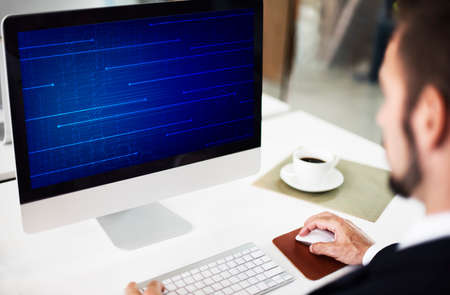 Circuit Code Blue Screen Icon