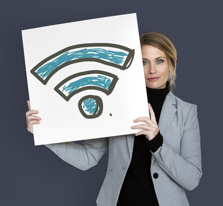 Wifi signal internet wireless connection