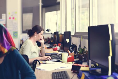 Startup Business People Working in Office