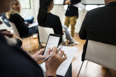 Business people in a meeting