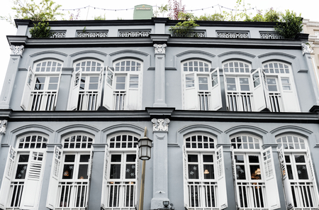 Vintage style building
