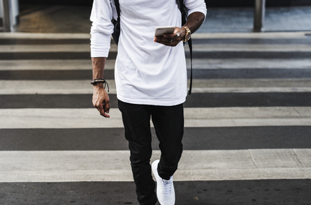 A man in the city fashion shoot