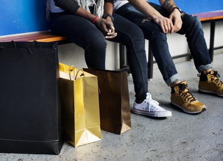 People enjoy shopping
